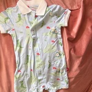 Magnetic Me Eco-Friendly Baby Outfit with Red Accents